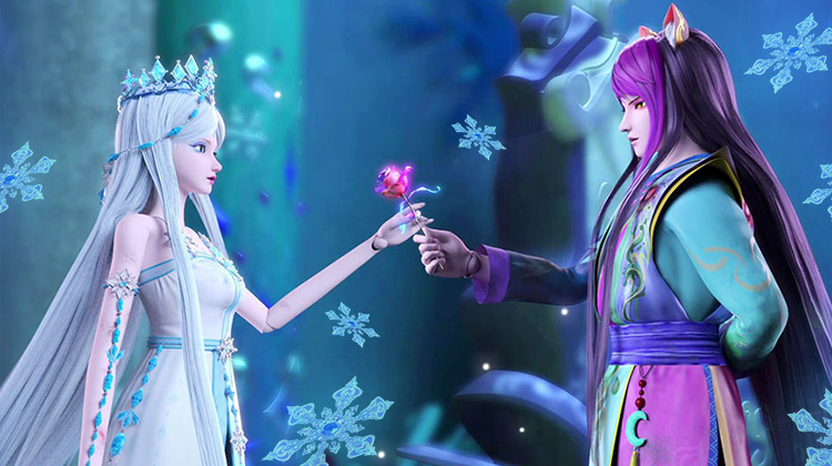 精灵梦叶罗丽x冰莲花